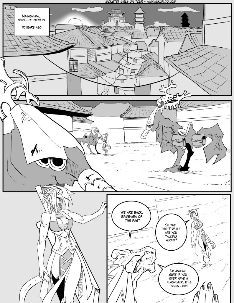 Monster girls on tour - Episode 261, Page 1: Page 261